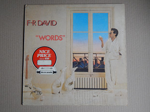 F.R. David – Words (Carrere – CRE 25216, Italy) EX+/NM-