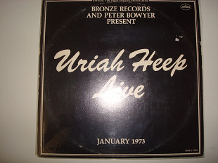 URIAH HEEP-Uriah Heep Live 1973 USA 2LP Hard Rock, Arena Rock
