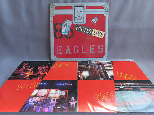 Eagles Eagles Live LP 1980 UK 2 пластинки NM Великобритания 1st press