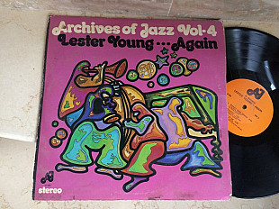 Lester Young – Archives Of Jazz ( USA ) JAZZ LP