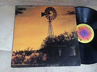 The Crusaders ‎+ Joe Sample + Larry Carlton = Free As The Wind (USA) JAZZ LP