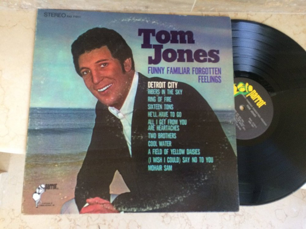 Tom Jones ‎ Funny Familiar Feelings ( USA ) album 1967 LP Виниловые пластинки на