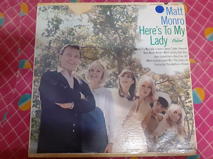 Виниловая пластинка LP Matt Monro – Here's To My Lady