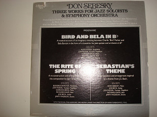 DON SEBESKY- Three Works For Jazz Soloists & Symphony Orchestra 1979 2LP USA Jazz, Classical Conte