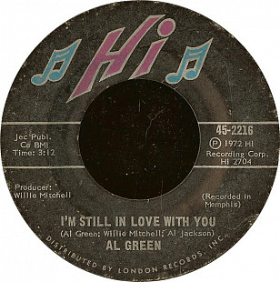 Al Green ‎– I'm Still In Love With You