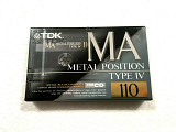 Аудиокассета TDK MA 110 Type IV METAL Position