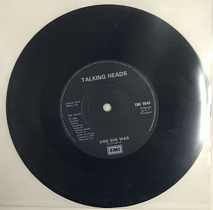 Talking Heads - "And She Was", 7'45RPM