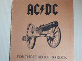 AC/DC ‎– For Those About To Rock (We Salute You) (Atlantic ‎– W 50851, Italy) EX+/EX+