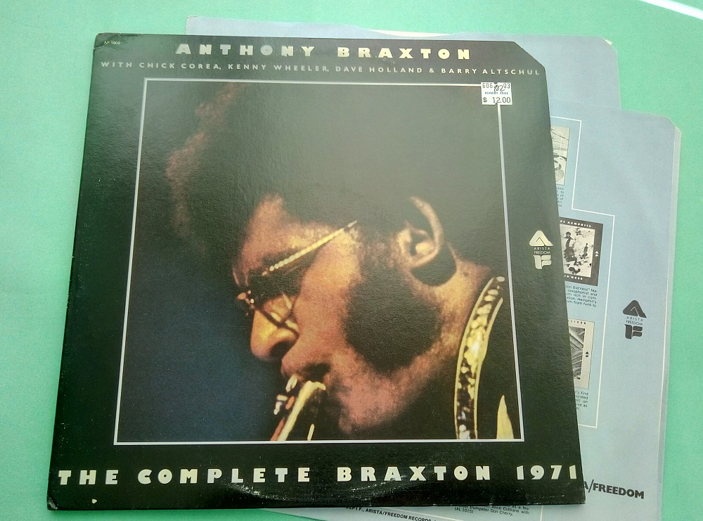 ANTHONY BRAXTON - THE COMPLETE BRAXTON 2lp 1977 / ARISTA FREEDOM AF ...