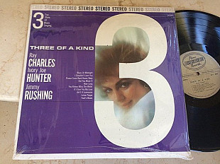 Ray Charles / Ivory Joe Hunter / Jimmy Rushing – Three Of A Kind (Top Stars Of Blues Singing)(US) LP