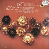 Liszt / Kodaly, Rias Symphonie-Orchester Berlin, Ferenc Fricsay - "Ungarische Rhapsodien Nr.1 & Nr.