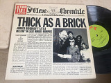 Jethro Tull ‎– Thick As A Brick ( USA Chrysalis ‎– CHR 1003 ) LP