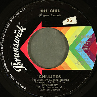 Chi-Lites ‎– Oh Girl