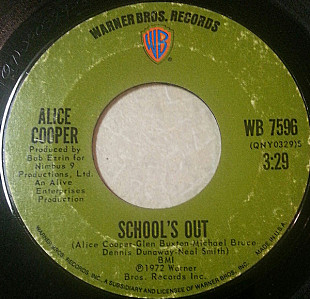 Alice Cooper ‎– School's Out
