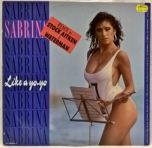 Sabrina - Like A Yo Yo - 1988. (EP). 12. Vinyl. Пластинка. Italy. Оригинал