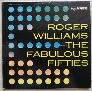 Roger Williams Songs of the Fabulous Fifties LP Record Album Vinyl Роджер Уильямс