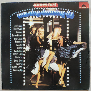 James Last Non stop the dancing 81 LP Record Album Vinyl Джеймс Ласт