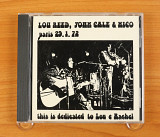 Lou Reed, John Cale & Nico – Paris 29.1.72