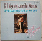 Bill Medley @ Jennifer Warnes The Time of My Life LP Record Album Vinyl single 1987