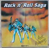 Rock N'Roll Saga Rock Revengers 1978 LP Record Album Vinyl single Rock & Roll Twist