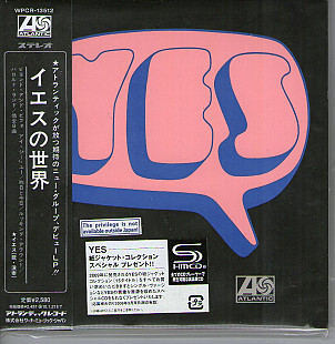 Yes – Yes, Japan, Paper Sleeve, SHM-CD