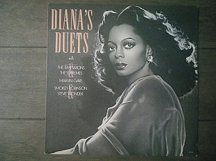 Diana Ross - Diana's Duets LP Motown 1981 US