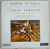 Manuel de Falla Nuits dans les Jardins D'Espagne Isaac Albeniz Musique Espagnole Pour Piano