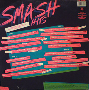 Сборник Smash Hits 2xLPs 1987 vg+