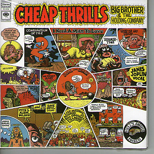 Big Brother & The Holding Company Featuring Janis Joplin – Cheap Thrills, Paper Sleeve