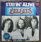 Bee Gees Stayin' Alive If I Can't Have You RSO 1978 Peru 7 LP Record Vinyl single Би Джис