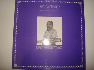 BEN WEBSTER-Rare Live Performance 1962 France Jazz Swing, Bop