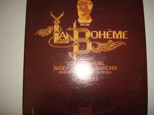 PUCCINI/DOMINGO/MILNES/BLEGEN/SARDINERO/RAIMONDI/LONDON PHILARMONIC ORCHESTRA- La Bohème 2LP USA Cla