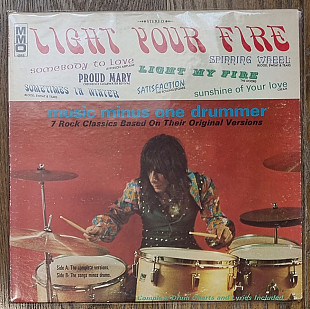 Music Minus One – Light Your Fire (Music Minus One Drummer) LP 12" USA