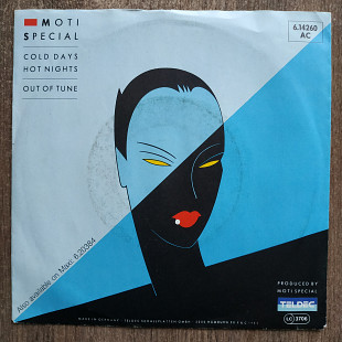 Moti Special Cold days hot nights Out of tune 7 LP Record Teldec Vinyl single 1984
