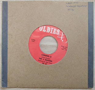 Crewe-Gaudio Connie-O The 4 seasons Big girls don't cry 7 LP Record Vinyl single