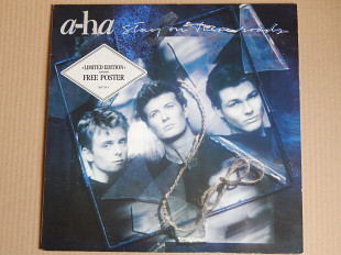 A-ha – Stay On These Roads (Warner Bros. Records ‎– WX 166, UK & EU) insert, poster NM-/NM-