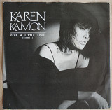 Karen Kamon Give f little love Remix 7 LP Record Vinyl single