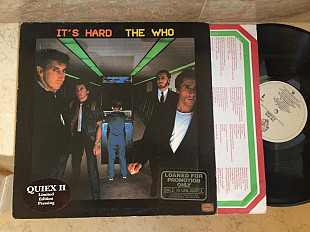 The Who ‎– It's Hard (USA ) Promo stamp LP
