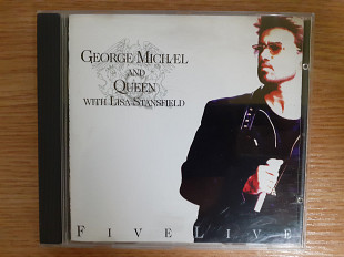 Компакт диск фирменный CD George Michael And Queen With Lisa Stansfield – Five Live