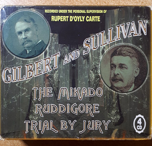 Gilbert and Sullivan фирменный 4CD Box Set