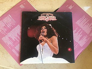 Donna Summer ‎– Live And More ( Giorgio Moroder ( USA ) (2xLP) DISCO LP