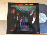 The Who ‎– It's Hard (USA ) LP