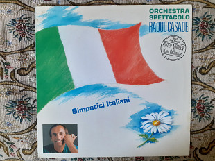 Виниловая пластинка LP Orchestra Spettacolo Raoul Casadei – Simpatici Italiani