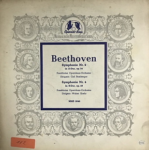 Beethoven, Carl Bamberger, Walter Goehr, Frankfurter Opernorchester - "Symphonie Nr. 2 In D-Dur / S