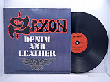Saxon – Denim And Leather LP 12" Germany