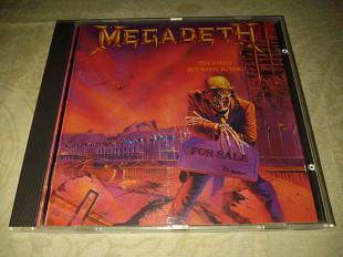 Megadeth ‎"Peace Sells... But Who's Buying?" Made In UK.