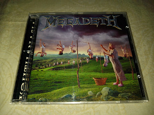 Megadeth ‎"Youthanasia" Made In UK.