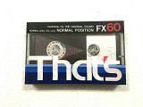 Аудиокассета That's That's FX 60 Type I Normal Position cassette