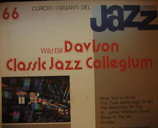 Wild Bill Davison & Classic Jazz Collegium ‎– I Giganti Del Jazz Vol. 66 ( Italy)