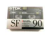 Аудиокассета TDK SF 90 Type II HIGH Position cassette